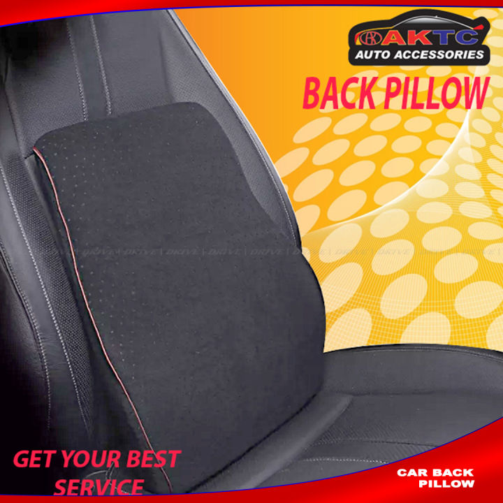 Seat Memory Foam Pillow, Soft Memory Foam Lumbar Support Back Massager  Waist Cushion Pillow For Chairs in the Car Seat Pillows Home Office Relieve 