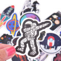 50pcs Spaceman Spaceport Skateboard Stickers Laptop Luggage Decals Sticker. 