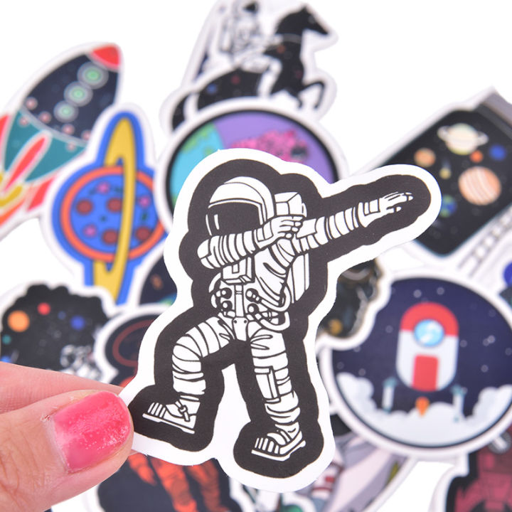 50pcs%20Spaceman%20Spaceport%20Skateboard%20Stickers%20Laptop%20Luggage%20Decals%20Sticker%20-%20Image%204