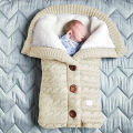 Spring, autumn and winter knitted sleeping bags, stroller sleeping bags, swaddling strollers, sleeping bags, buttons, twist sleeping bags, velvet and thickened quilts. 