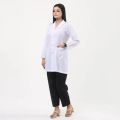 Female Medical Aprons With Cotton Fabric - Stay Comfortable During Medical Duties With This Apron Made From Cotton Fabric. 