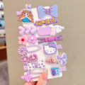 14 Pcs Korean Hair Clip Set  Baby Girl Hair Clip Set. 