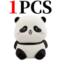 Panda LED Night Light Living Room Cute Panda Plastic Lamp Bedside Decor Creative Kids Night Light Birthday Gift Cake Decor.