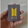 BTS black yellow cover MINI Notebook (3.1"/2.3" size).