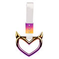 【Expert Recommended】 Colorful Car Tow Strap Tsurikawa Ring Heart JDM Train Bus Handle Hand Strap Styling Drift Charm Strap Auto Accessories Leima.