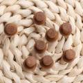 50 Pcs Wood Push Pins, for Map Photos Calendar Home Office with Box. 