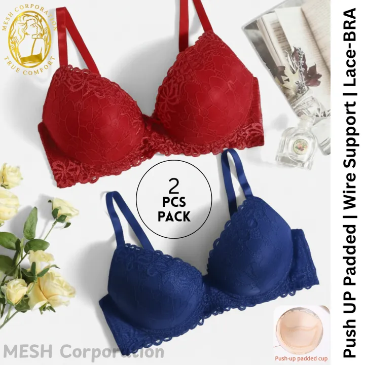 Combo%202%20Pcs%20Elegant%20Push-Up%20Lace%20Bra%20%E2%80%93%20Underwire%20Support%20&%20Padded%20Cups,%20non-Removable%20Padding,%20Anti-Sagging%20Soft%20AC-Net%20/%202%20Pcs%20Combo%20Premium%20Lace%20Panty%20%E2%80%93%20Women%20&%20Girls%20-%20Image%209