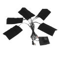 USB Heating Pad, Wear Resistant Electric Cloth Heater Pad for Waist Heating. 