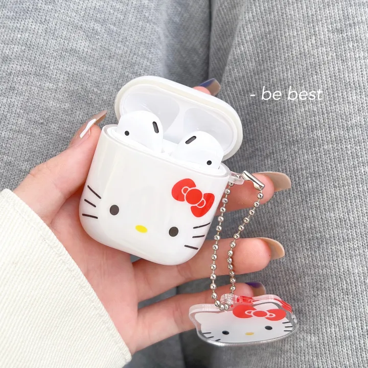 White%20Hello%20Kitty%20Cat%20Cinnamoroll%20AirPods%203%20Case%20Apple%20AirPods%202%20Cases%20Cover%20AirPods%20Pro%202%20Cute%20Case%20iPhone%20Earphone%20Accessories%20-%20Image%204