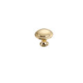 Stainless Steel Single Hole Handle Gold Black Cabinet Door Mushroom Simple Drawer Circular Furniture Knobs.