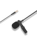 3.5mm Mini Portable Clip-On Lapel Condenser Microphone Wired Mic For Pocket 2 Do-It-All Handle Gimbal Camera Accessories. 