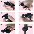 BRADOO-Camera Bracket with Enhanced Desk Jaw Clamp Flexible Gooseneck Stand for Webcam Brio 4K C925E C922X C922. 