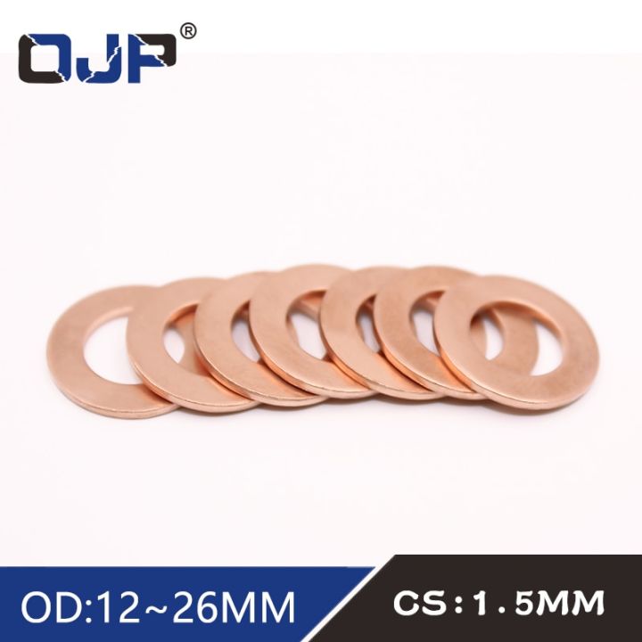 10Pcs%20DIN7603%20M6%20M8%20M9%20M10%20M12%20M14%20M16%20M18%20M20%20T3%20O%20Ring%20Gasket%20Sealing%20Ring%20Copper%20Washer%20Boat%20Crush%20Washer%20Flat%20Seal%20Fitting%20-%20Image%207