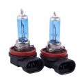 H11 100W Lamp Bulbs-2 pair Halogen Lamp Bulbs-White. 