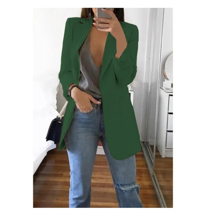 Blazers%20Ladies%20Women%20%20Fashion%20Plus%20Size%20%20Formal%20Blazers%20For%20Women%20-%20Image%204