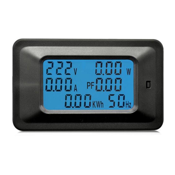 Digital Watt Meter – DC 60V 100A Power Analyzer With LCD Display – Measures Voltage, Current, Power, Energy For RC, Solar, DIY