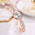 Women Watches 2022 Luxury Brands Stainless Steel Crystal Bracelet Wrist Watch Fashion Ladies Dress Reloj Mujer Montre Femme.