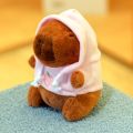 with Wings Plush Toy Hoodie Capybara Anime Fluffty Toy Cute Small Size Simulation Doll for Child Gift.