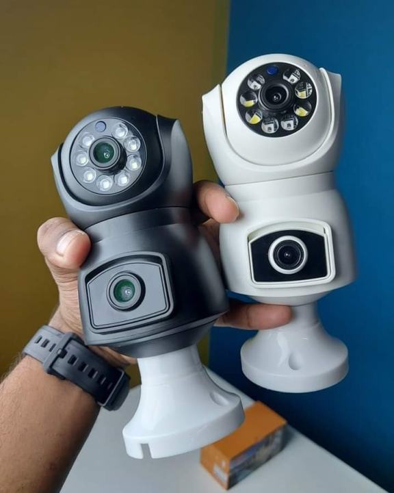 Q26%20Dual%20lens%20(%20Black%20)%20Outdoor%20Bulb%20Ip%20Camera%20-%20Image%204