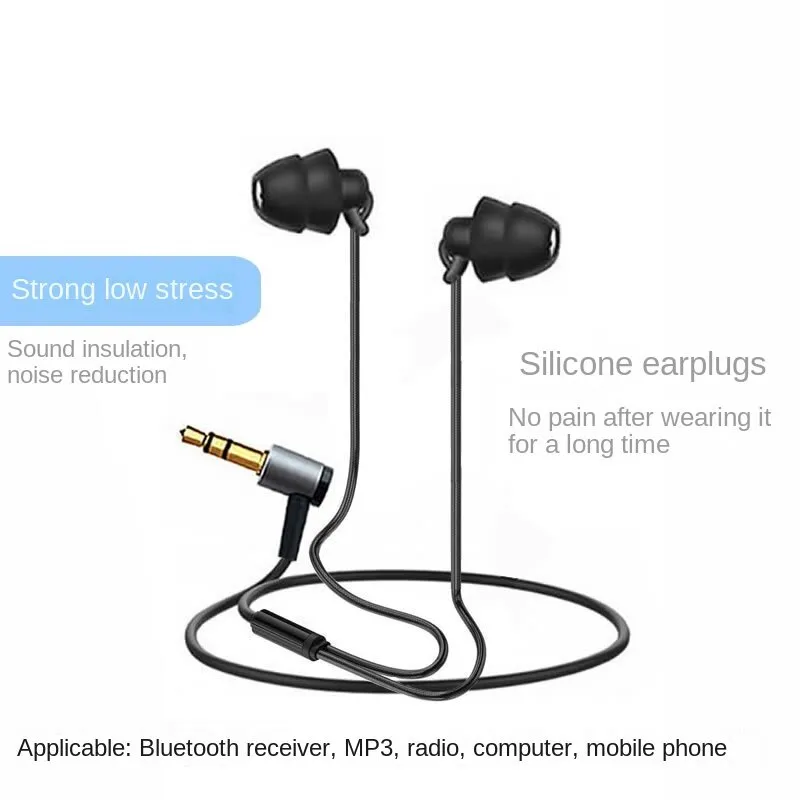 Universal Wired Headphones Short Earphone HIFI Heavy Bass