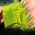 5G Holographic Gold Silver Nail Art Glitter Powder Sparkly Laser Chrome Pigment Dust Nail Supplies Gel Polish Bulk Fine Glitter. 