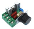 2000 Watt Scr Motor Speed Controller Ac 220V 2000W Scr 25A Adjustable Speed Controller Voltage Regulator Dimming Dimmers Module With Potentiometers - Solar Panel.