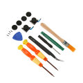 Repair Joystick Replacement Tool Kit, Reduce Hand Fatigue Joystick Repair Tool Kit 17 in 1 for Game Consoles. 