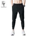 Sunnyheart Men Trousers Mid Waist Lace-up Mid Rise Working Pants. 