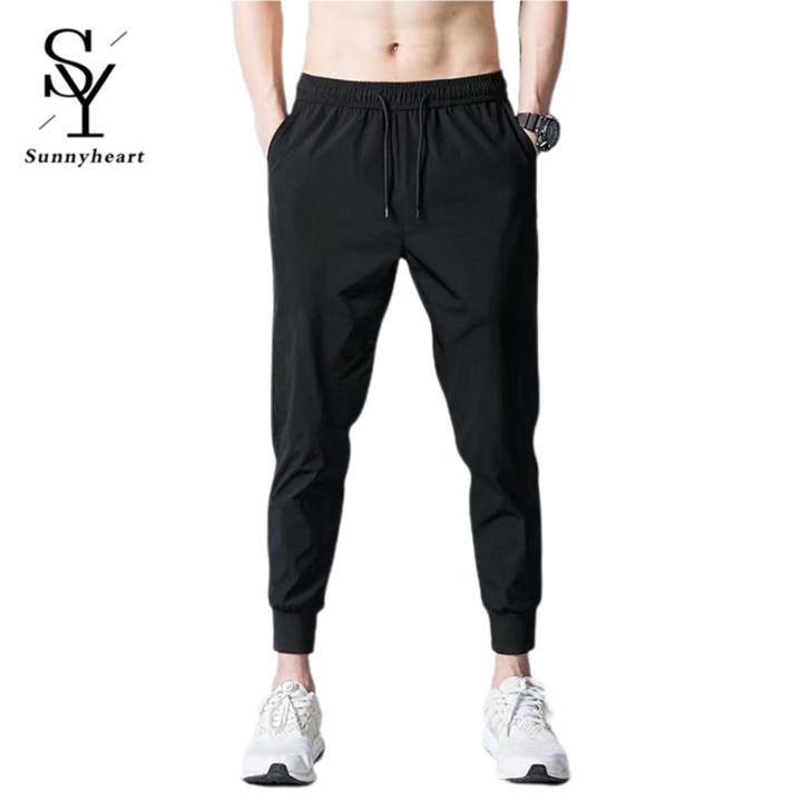 Sunnyheart%20Men%20Trousers%20Mid%20Waist%20Lace-up%20Mid%20Rise%20Working%20Pants%20-%20Image%202