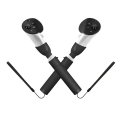 New for Quest3 Replacement Parts VR Controllers Long Stick Handle Dual Lightsaber for Meta Quest 3 VR Accesorios. 