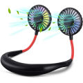 Neck Fan Portable 2000 mAh Rechargeable With USB (Neck Fan / Kitchen Fan / Sports Fan) (301937539).