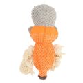 Dog Squeaky Toy, Teeth Cleaning Interactive Safe Easy To Clean Stuffed Puppy Plush Toy Bite Resistant Relieve Boredom for Pets for Outdoor. 