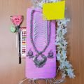 Saree Combo Gift Set With ornaments and others (Valentine Special).