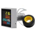 Energy Meter, AC 50-300V 100A Mini Power Monitor 6in1. 