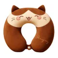 U Shape Memory Foam Neck Pillow for Travel, Office & Sleeping | Soft Comfortable Neck Support Pillow.