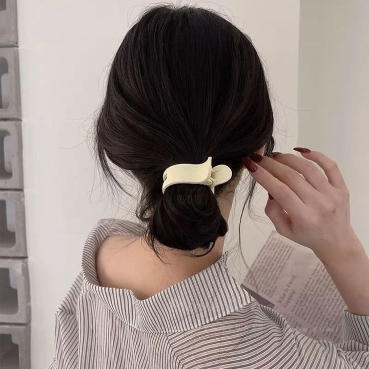 Fashion%20Simple%20Ponytail%20Hair%20Clip%20Solid%20Color%20Hair%20Accessories%20Small%20Hair%20Claw%20Clips%20Headwear%20Headdress%20Hairpin%20Girls%20-%20Image%208