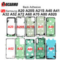 Back Waterproof Adhesive For Samsung Galaxy A20 A20S A21S A32 A42 A40 A54 A50 A52 A60 A70 A80 A920 Back Glass Cover Sticker Glue.