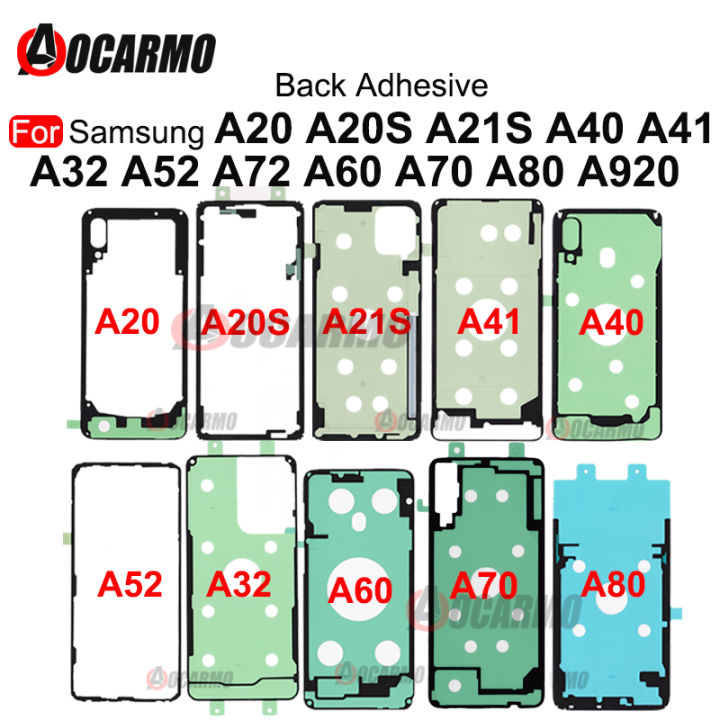 Back Waterproof Adhesive For Samsung Galaxy A20 A20S A21S A32 A42 A40 A54 A50 A52 A60 A70 A80 A920 Back Glass Cover Sticker Glue