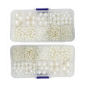 A Box Of 3mm-12mm Hole Imitation Pearl Loose Beads Pearl DIY Jewellery Accessories Accessories Handmade Beads. 