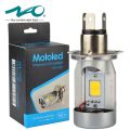 Universal High Power Moto led H4 Led Headlight HS1 led motorbike bulbs H4 led motorcycle Moto light High Low Beam 20W H4 HS1 COB 12V 6500K 2500K Moto bike Head Lamp. 