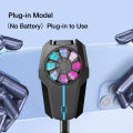 BlueWow F15 Universal Phone Cooling Fan Mobile Phone Radiator Rechargeable Folding Game Cooler Phone Cool Heat Sink. 