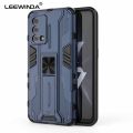 xprmy for Realme GT Master Edition Phone Case Silicone TPU Hard PC Luxury Armor Shockproof Invisible Stand Back Cover.