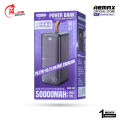 Remax RPP-117 Piloteer Series 50000mAh PD 27W+QC 22.5W Fast Charging Power Bank - Black.