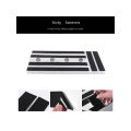 Rockhouse RPB-1BK Guitar Effect Pedal Board PE Plastic Guitar Pedalboard Case With Velcro Can Hide Power Guitar Accessories.