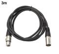 3 Pin XLR Microphone Cable Male To Female.