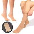 Skin colour long Socks Pa Muja for women(1 Pair). 