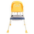 Portable Baby High Chair Quickly Remove Food Scraps Toddler Highchair Safe Easy To Clean Simple Non Skid for Dinning. 