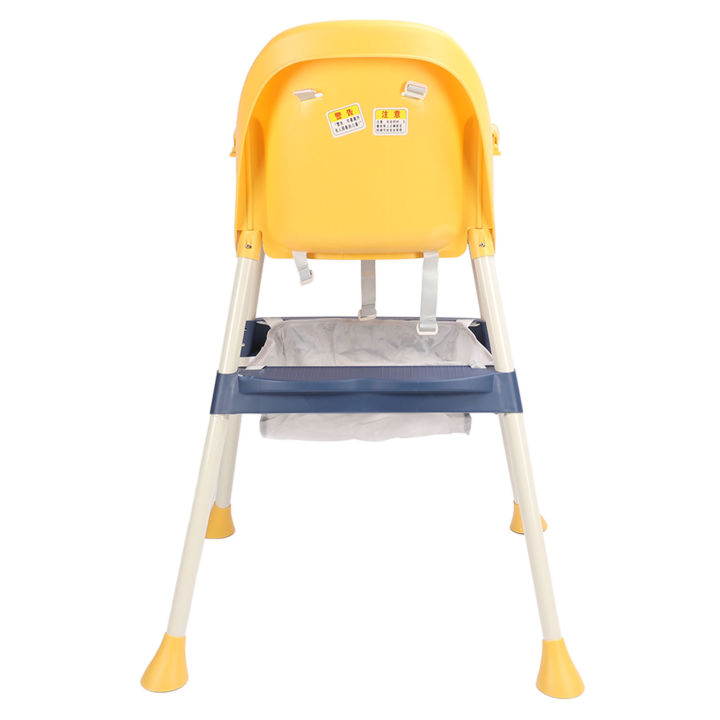 Portable Baby High Chair Quickly Remove Food Scraps Toddler Highchair Safe Easy To Clean Simple Non Skid for Dinning