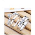 Free Size Louiswill Couple Rings For Men & Women Valentines Gift item. 