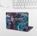 Dry Dreaming Design Removeable Laptop Sticker for Back Side Laptop skin for any kind of Laptop 9000. 